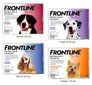 Frontline Top Spot for Dogs All Sizes - Budget Pet World Blog