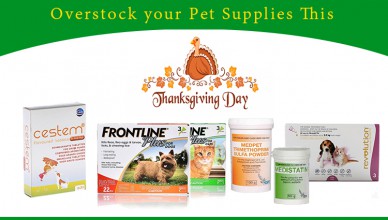 stock pet supplies on thanksgiving day