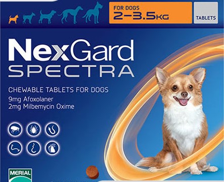 nexgard spectra chewable tablets for dogs
