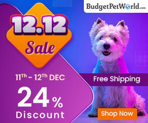 12.12 unexpected deals are worth availing: Extra 24% off on Pet Supplies + Free Shipping.  Use Coupon : SAVE24, ONLY 2 day sale.