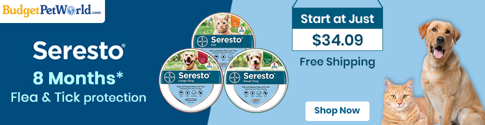 Bayer Seresto Collar Long-lasting Flea & Tick Collar for Dog Only at $35 + 12% Extra Discount & Free Shipping. Use Coupon: SCOLLAR12