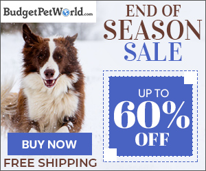 End of Season Sale is Here! Use Code WINSALE & Save up to 60% off on all pet products + Free Shipping