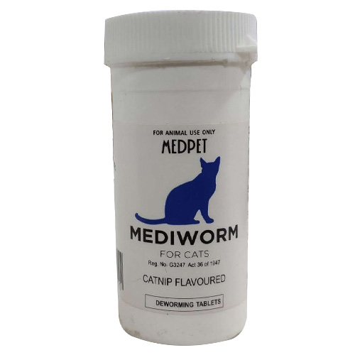 Mediworm For Cats 4 Tablets Mediworm For Cats 4 Tablets