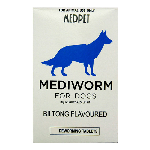 Mediworm For Small & Medium Dogs (Up To 22 Lbs) 4 Tablets Mediworm For Small & Medium Dogs (Up To 22 Lbs) 4 Tablets