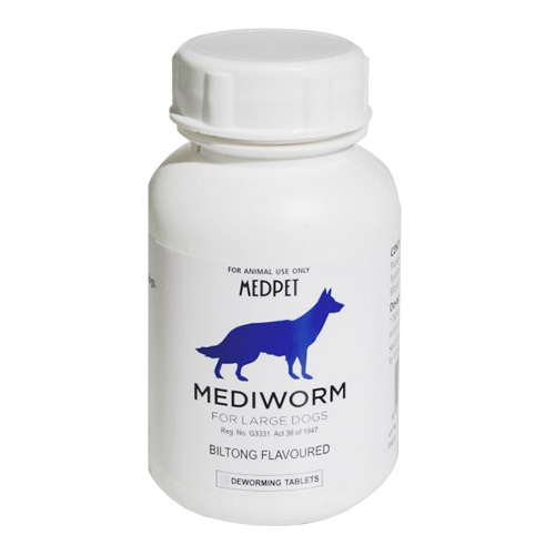 Mediworm For Large Dogs (Up To 88 Lbs) 8 Tablets