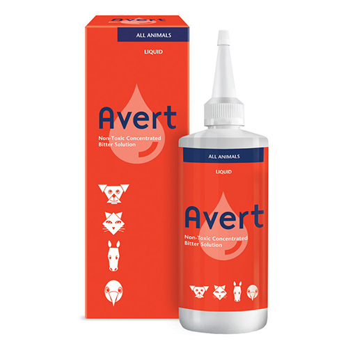 Avert Bitter Solution For Dogs & Cats 100 Ml Avert Bitter Solution For Dogs & Cats 100 Ml