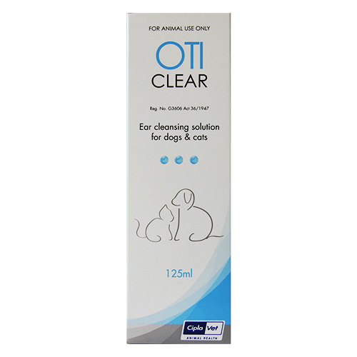 Oticlear Ear Cleanser For Dogs And Cats 125 Ml Oticlear Ear Cleanser For Dogs And Cats 125 Ml