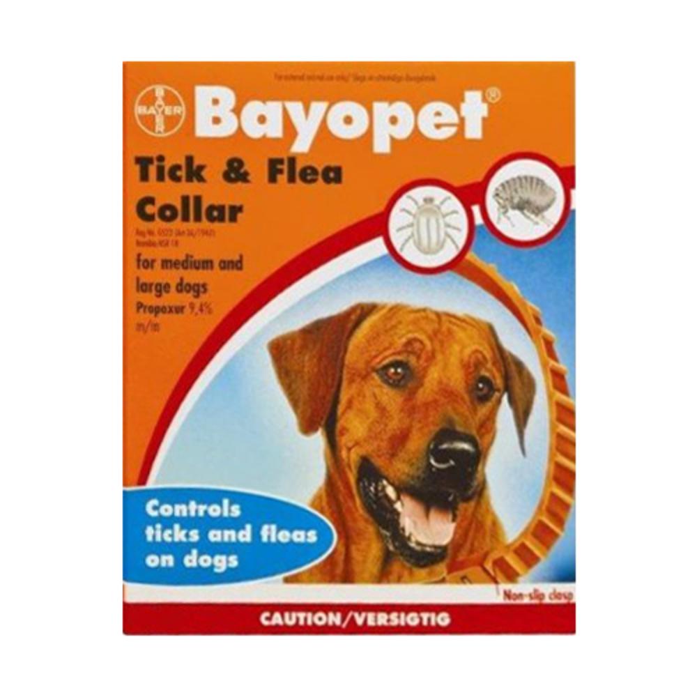 Bayopet Tick and Flea Collar for Dogs