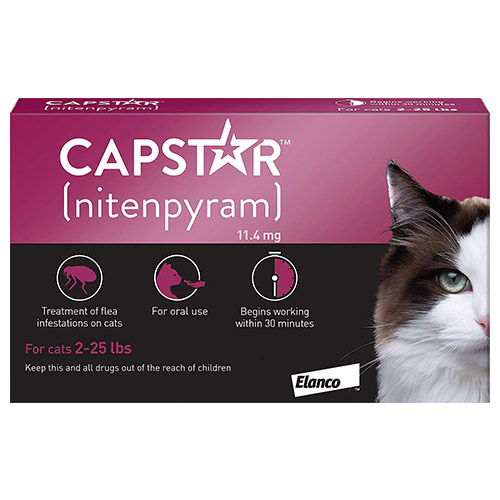 Capstar Cats 2 - 25 Lbs 12 Tablets Capstar Cats 2 - 25 Lbs 12 Tablets