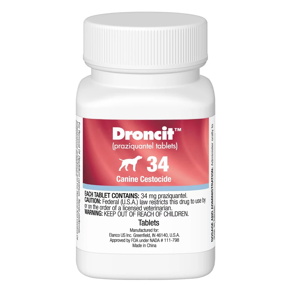 Droncit Tapewormer for Dogs