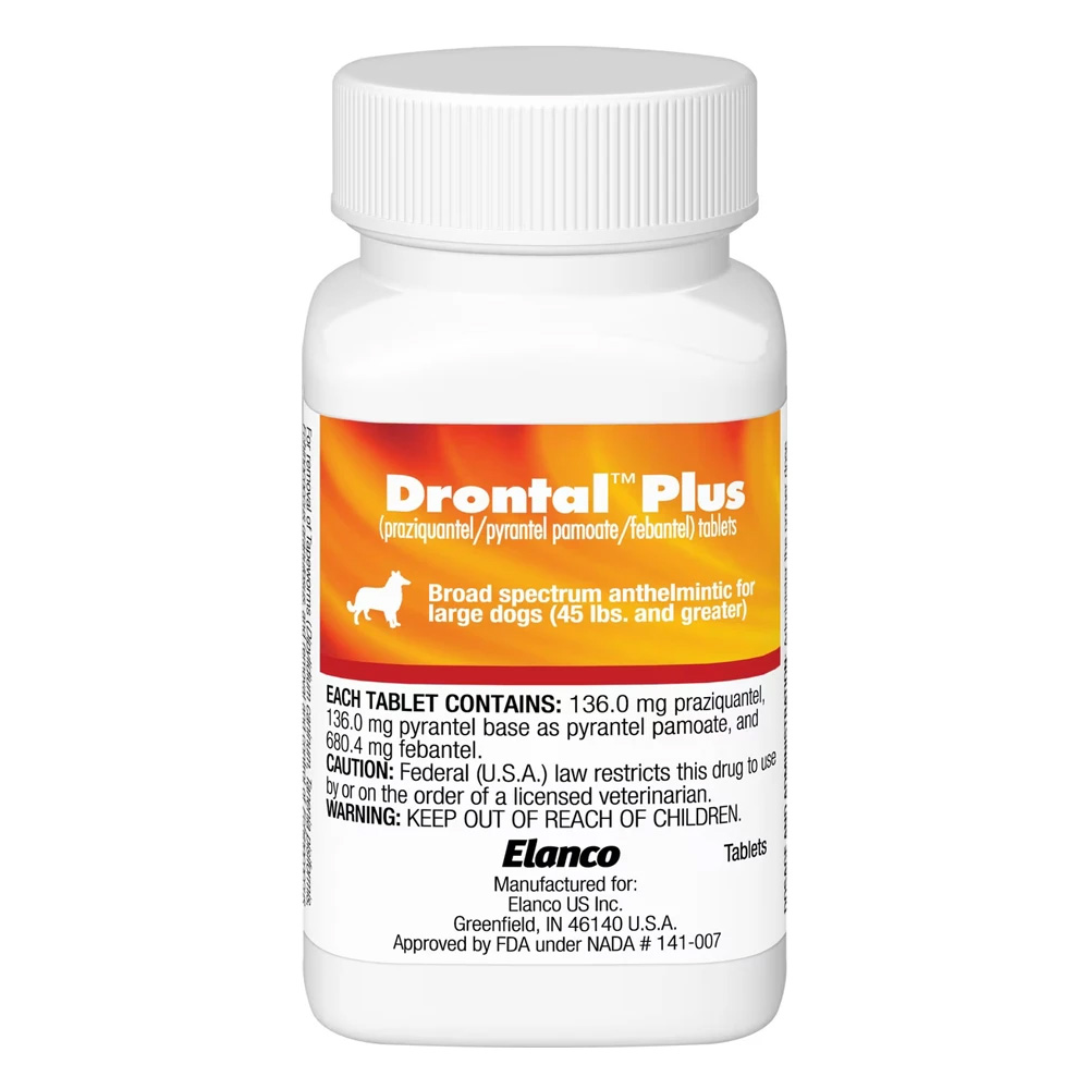 Drontal Plus for Small & Medium Dogs 10Kg (22lbs)
