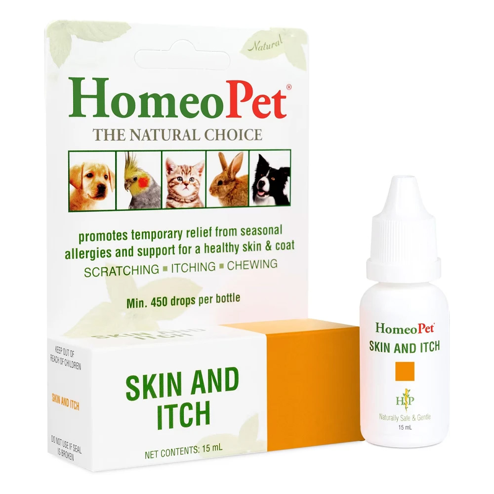 HomeoPet Skin and itch Relief for Homeopathic