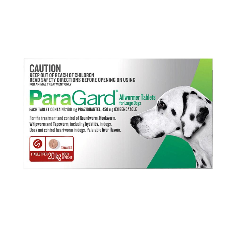 Paragard Allwormer for Dogs