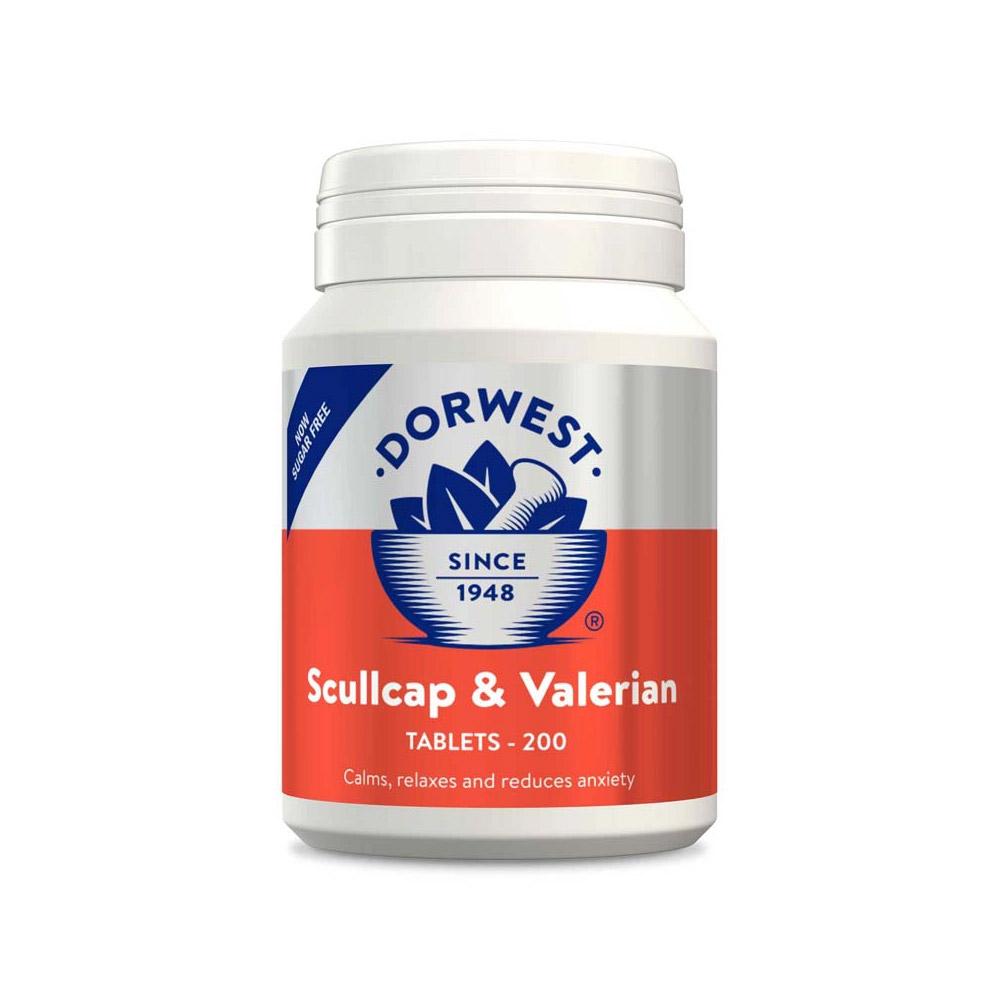Scullcap & Valerian Tablets For Dogs And Cats 200 Tablet