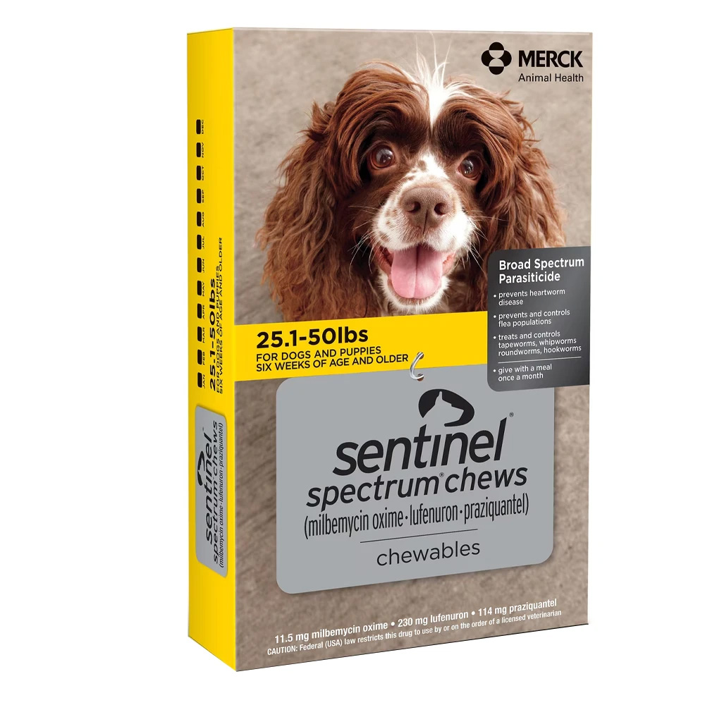 Sentinel Spectrum Chews for Dogs
