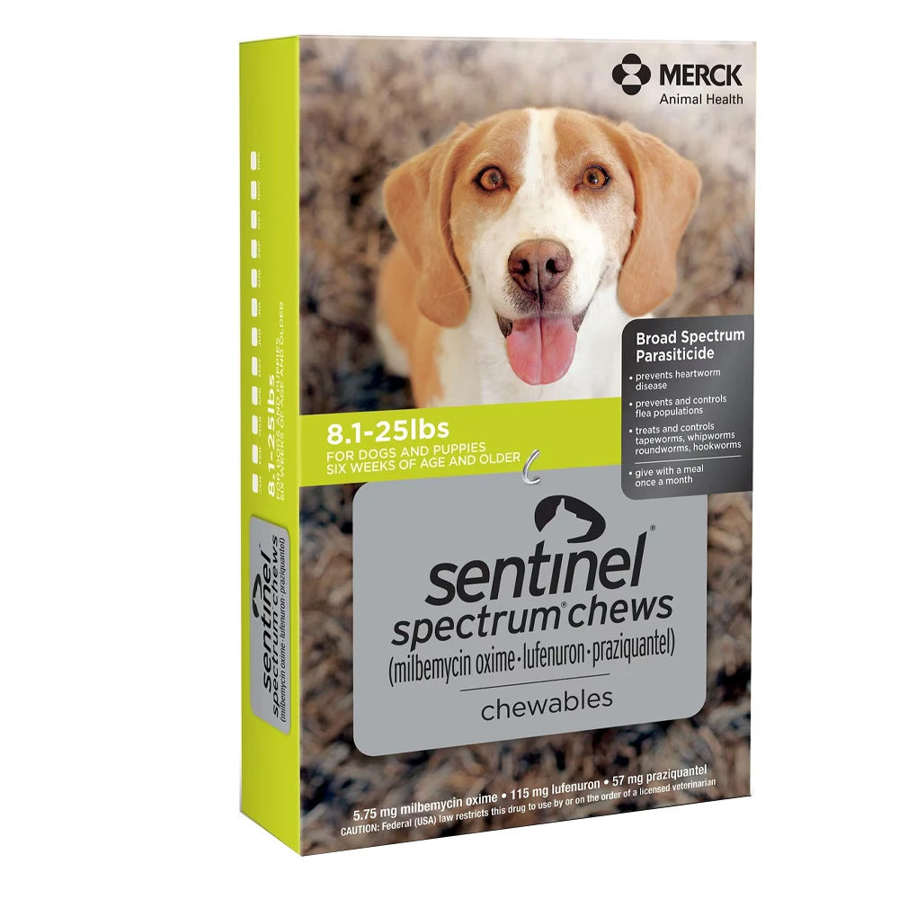 Sentinel Spectrum Chews for Dogs