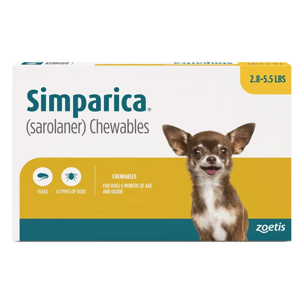 Simparica Flea & Tick Chewables for Dogs