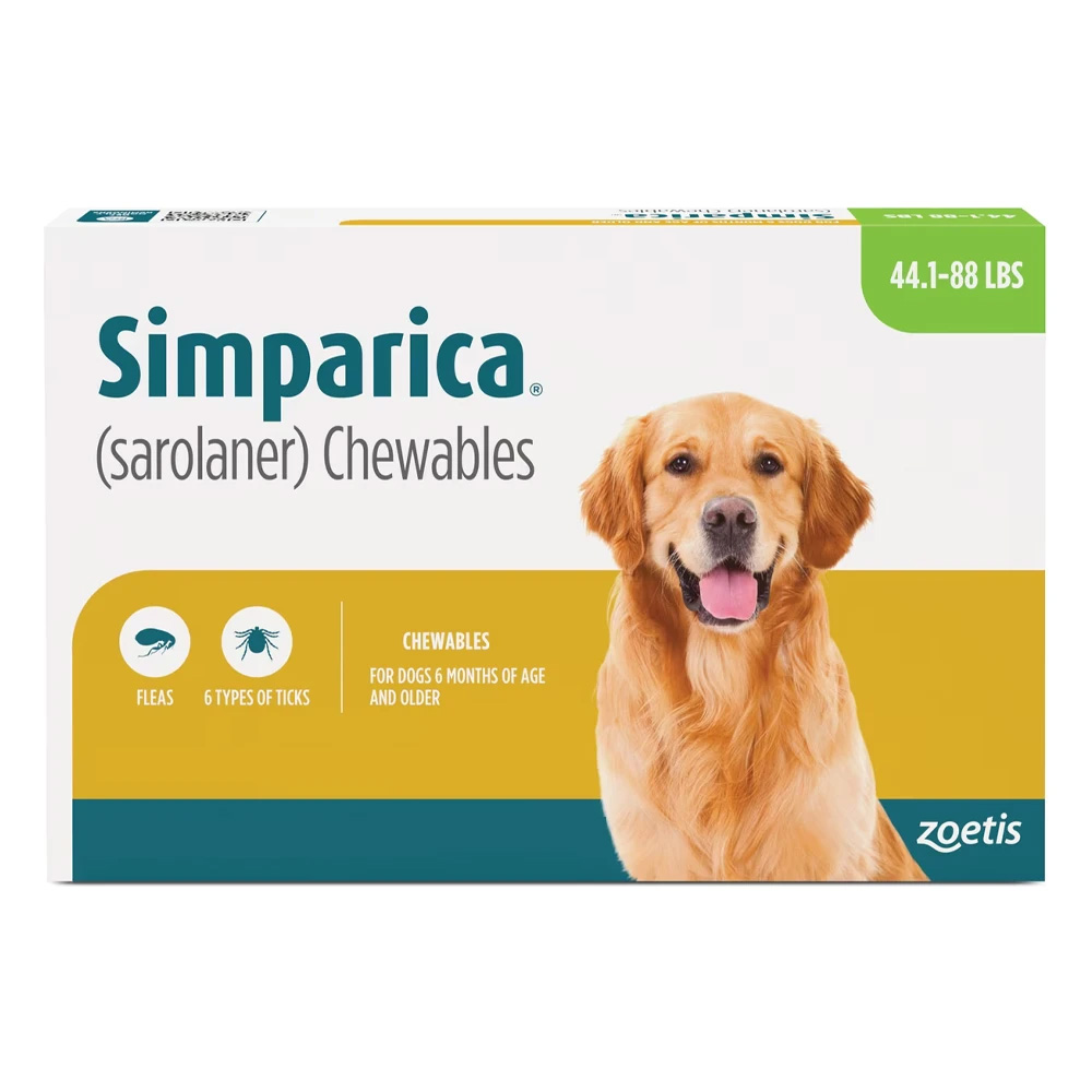 Simparica Flea & Tick Chewables for Dogs