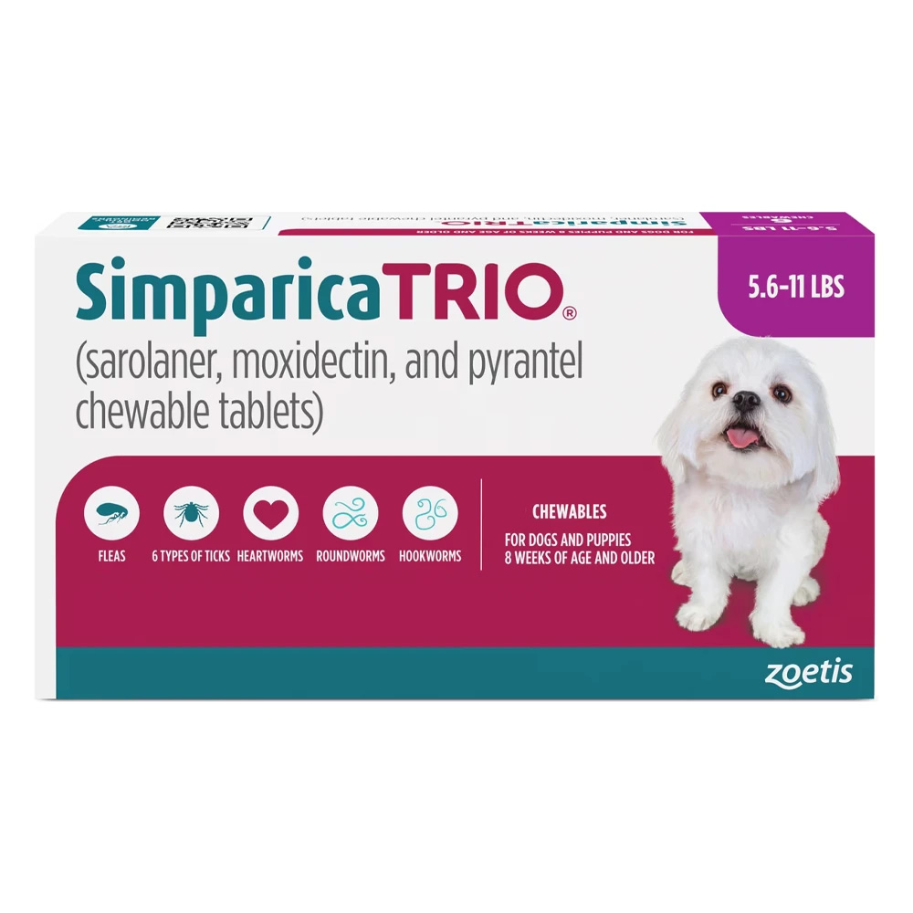 for Dogs 5.6-11 lbs (Purple)