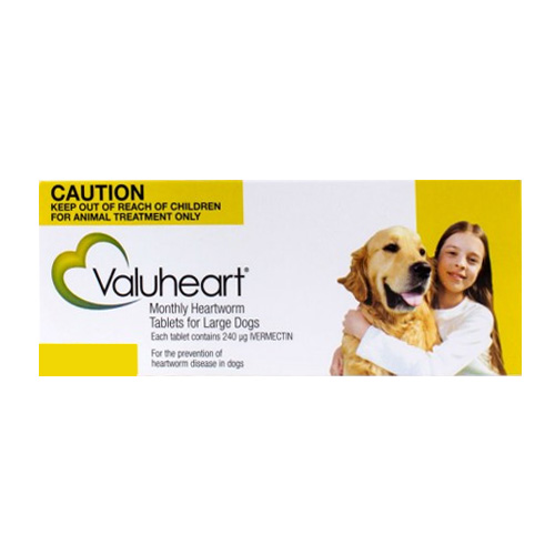 Valuheart For Large Dogs 45-88 Lbs Gold 12 Pack