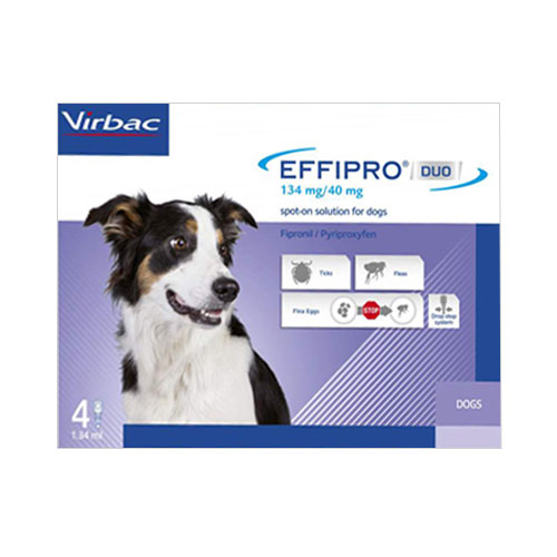 Effipro DUO Spot-On  For Medium Dogs 23 to 44 lbs.