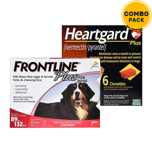 heartgard and frontline together