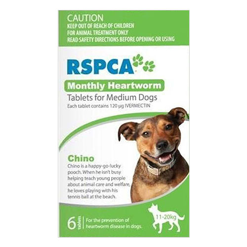 RSPCA Heartworm Tablets RSPCA Monthly Heartworm Treatment For Dogs