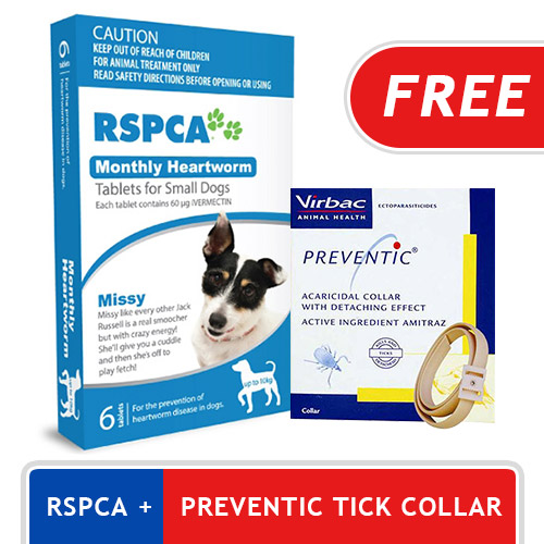 RSPCA Monthly Heartworm Tablets for Dogs Reviews. Read & Write Reviews