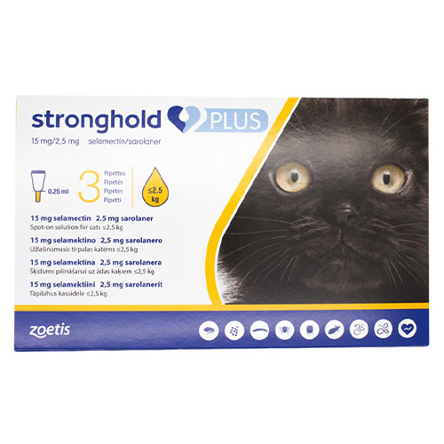 Stronghold Plus For Cats Free Shipping